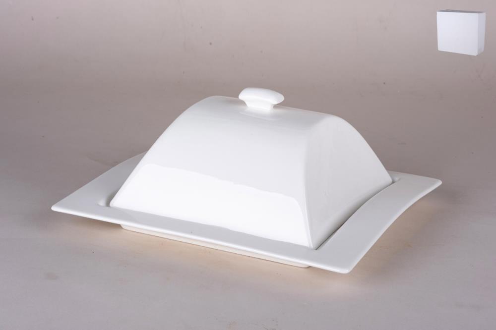 Блюдо с крышкой (крышка 18х18х9.5/блюдо 25х22.5см)  кратно 1, шт