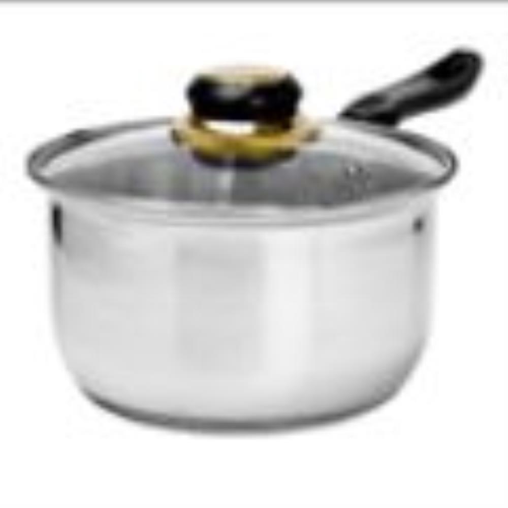 25748-1,4к Ковш 1,4л нерж/ст с крышкой (х1)