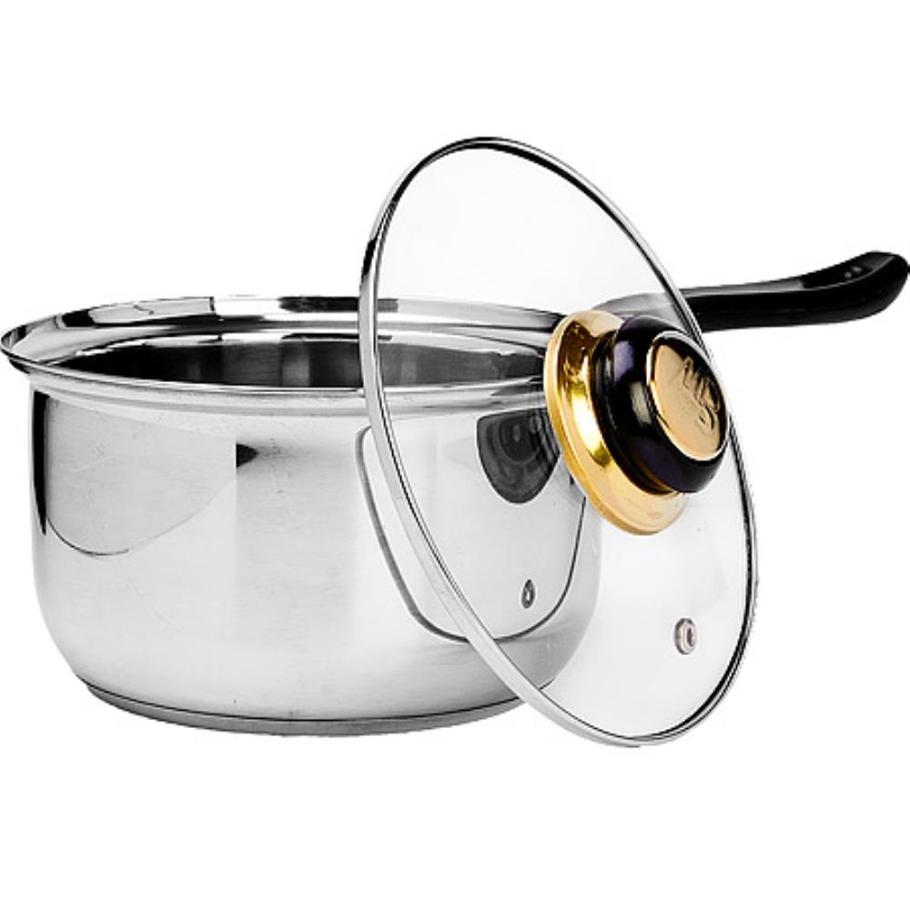 25750-1,4 Ковш 1,4л нерж/ст с крышкой (х1) 25750-1,4 Ковш 1,4л нерж/ст с крышкой (х1)