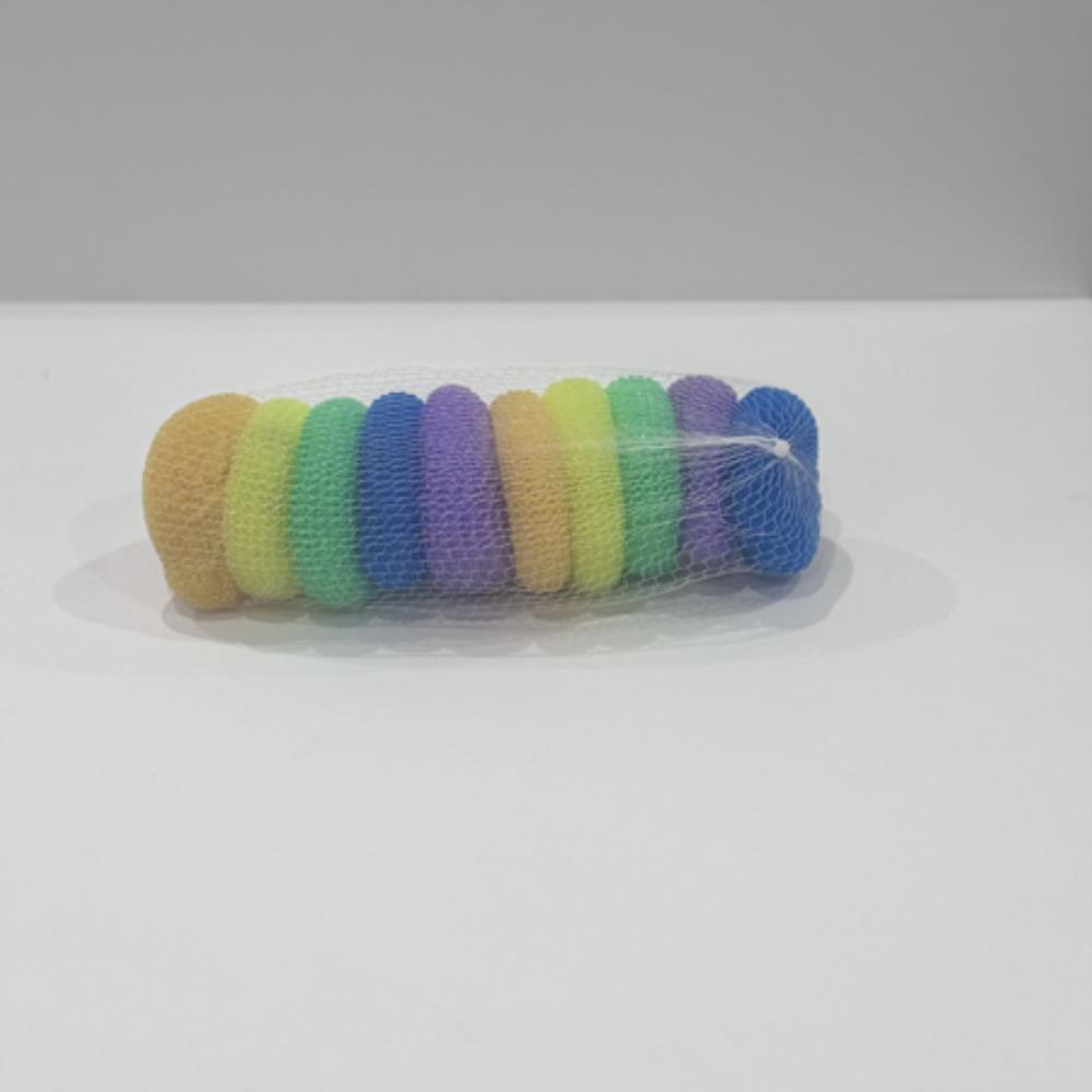 01-01 Губка - мочалка для посуды 10 шт