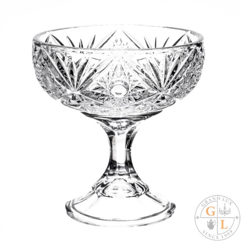 Crystalite Bohemia Miranda Конфетница на ножке 15 см