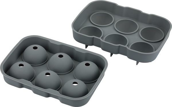 Форма для льда, 6 шариков 18х13х4,5см Linea SILICONE