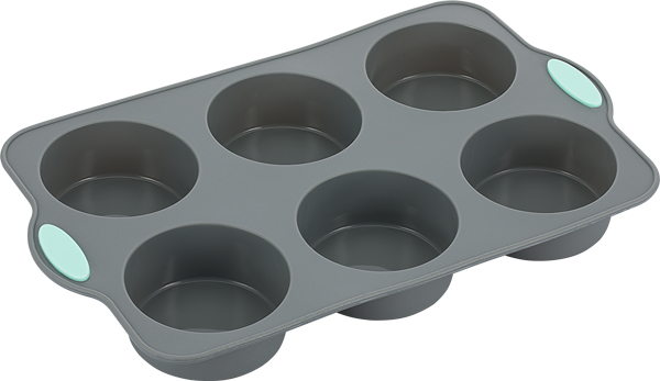 Форма для кексов 25х15х3см, 6 ячеек Linea SILICONE