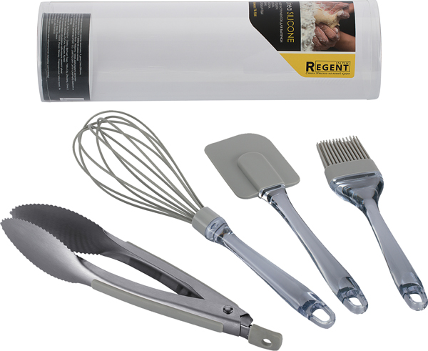 Набор кухонных пренадлежностей 4пр. Linea Silicone
