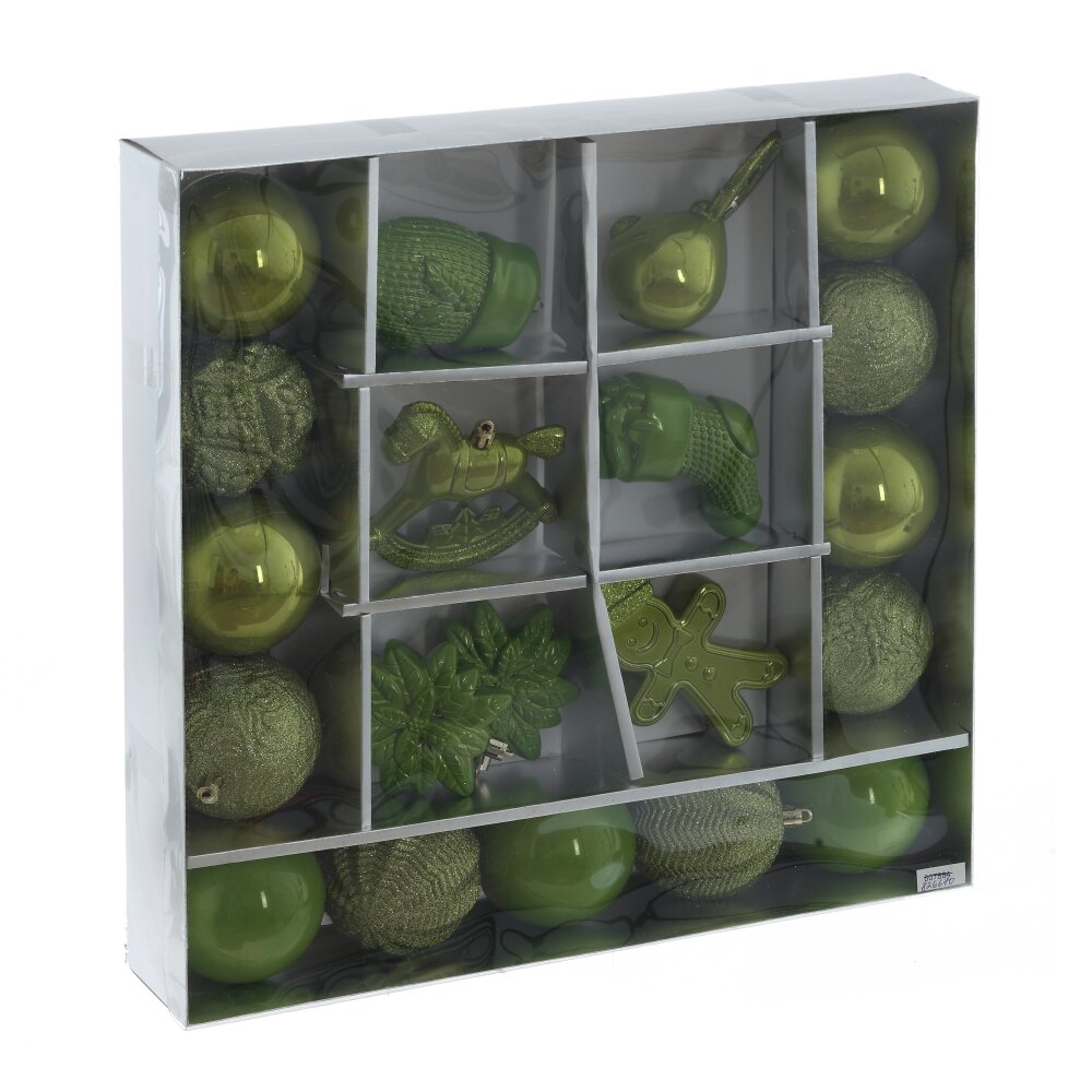 Набор из 20шт Украшение новогоднее  Набор из 20шт Украшение новогоднее