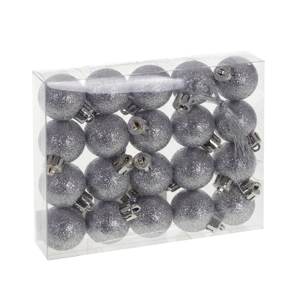 Набор из 20шт, Украшение новогоднее Шар 