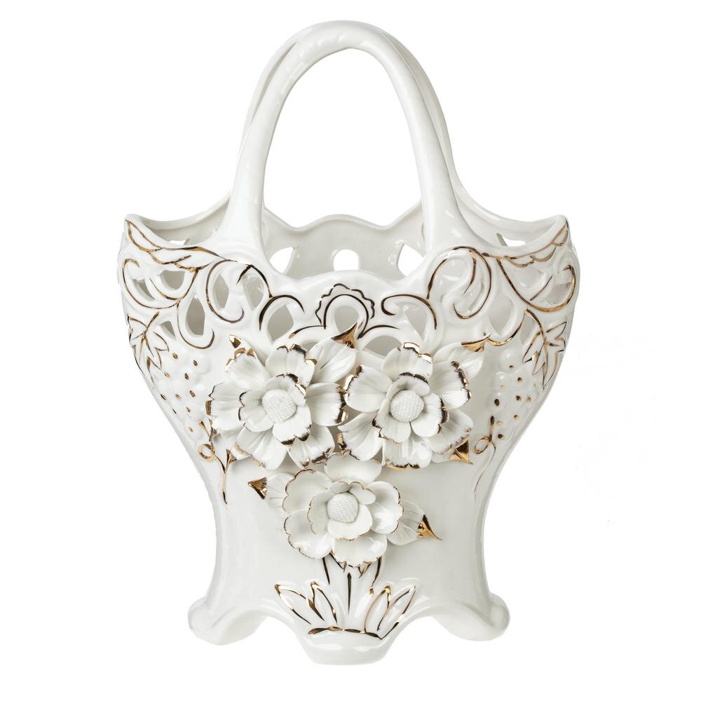 Ваза для искусственных цветов, 1150 мл, L21 W12 H30 см Ваза для искусственных цветов, 1150 мл, L21 W12 H30 см