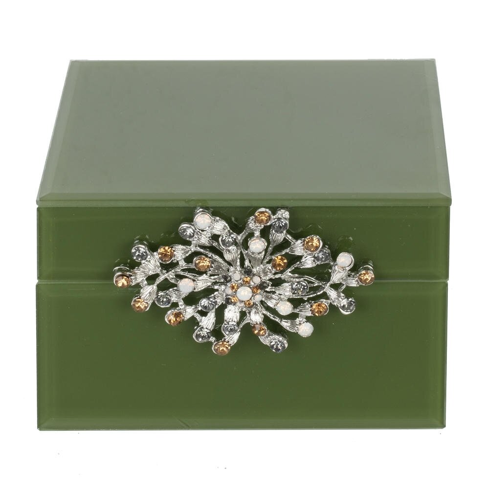 Шкатулка, L12,5 W13 H8 см