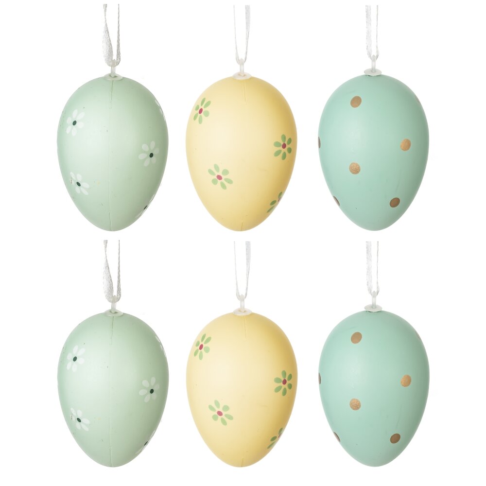 Набор из 6-ти изделий декоративных подвесных 