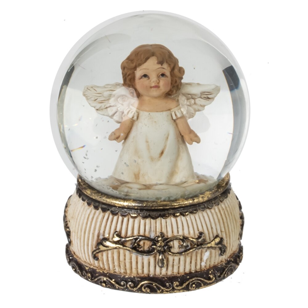 Фигурка декор в стекл шаре 