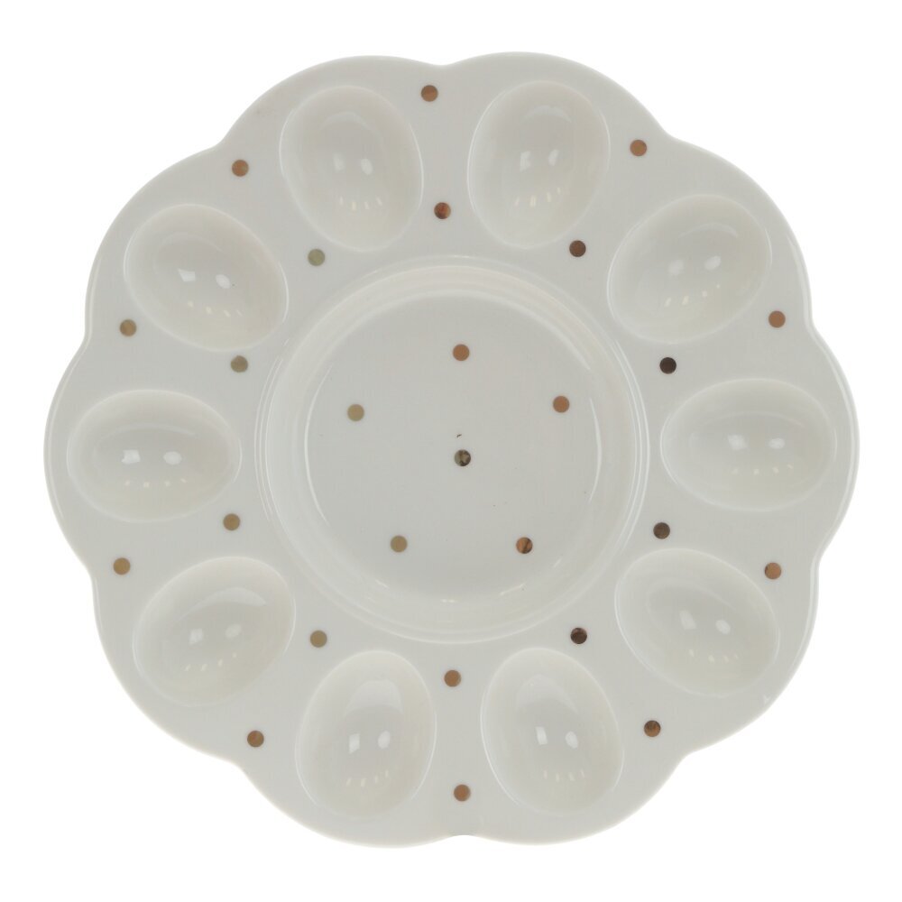 Тарелка для 10-ти яиц, L25,5 W25,5 H2,5 см