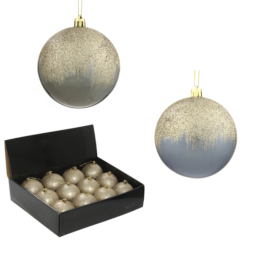 Набор из 12шт Украшение новогоднее Шар 
