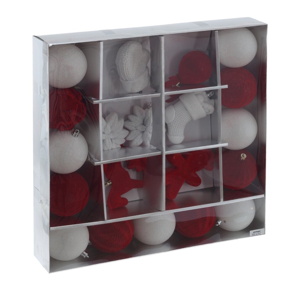 Набор из 20шт Украшение новогоднее  Набор из 20шт Украшение новогоднее