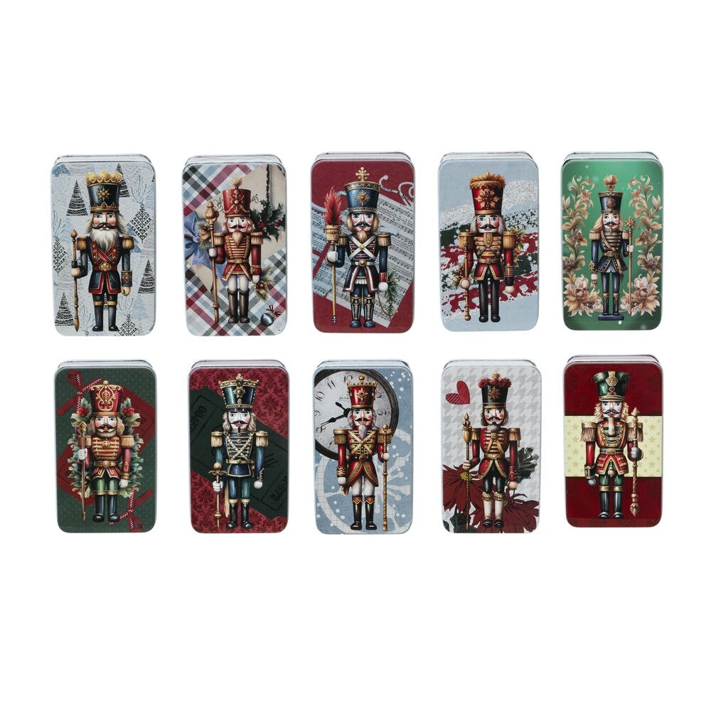 Шкатулка, L6,5 W11,5 H4 см, 10в.