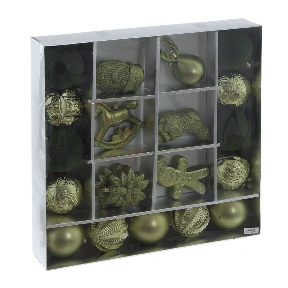 Набор из 20шт Украшение новогоднее  Набор из 20шт Украшение новогоднее