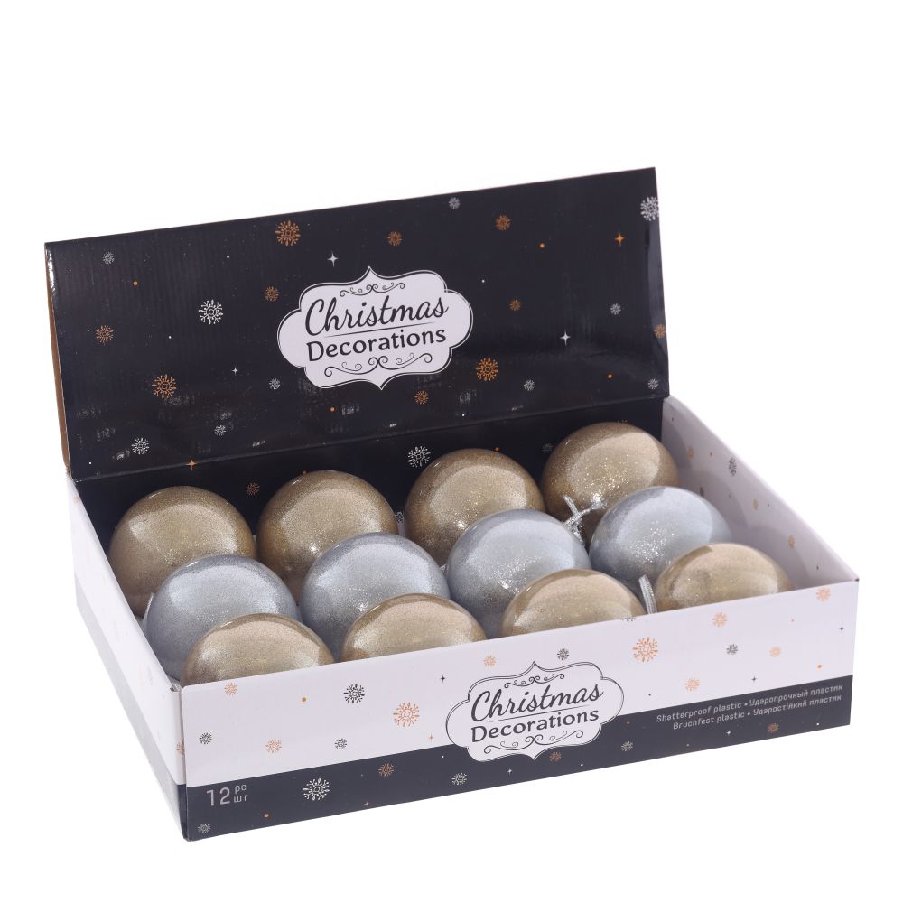 Набор из 12шт Украшение новогоднее Набор из 12шт Украшение новогоднее