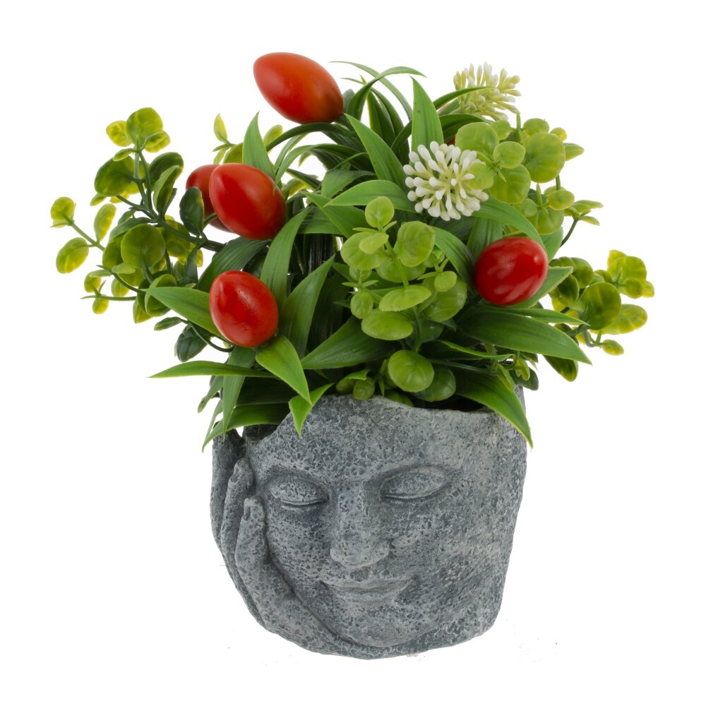 Цветочная композиция, L16 W15 H19 см
