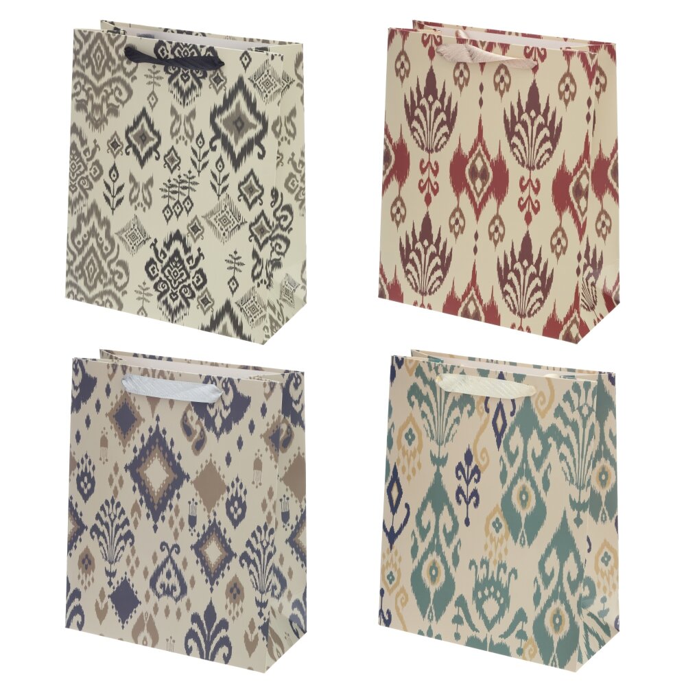 Пакет подарочный (бумага 230г/м2, блок микс 12шт), L26 W10 H32 см, 4в. Пакет подарочный (бумага 230г/м2, блок микс 12шт), L26 W10 H32 см, 4в.