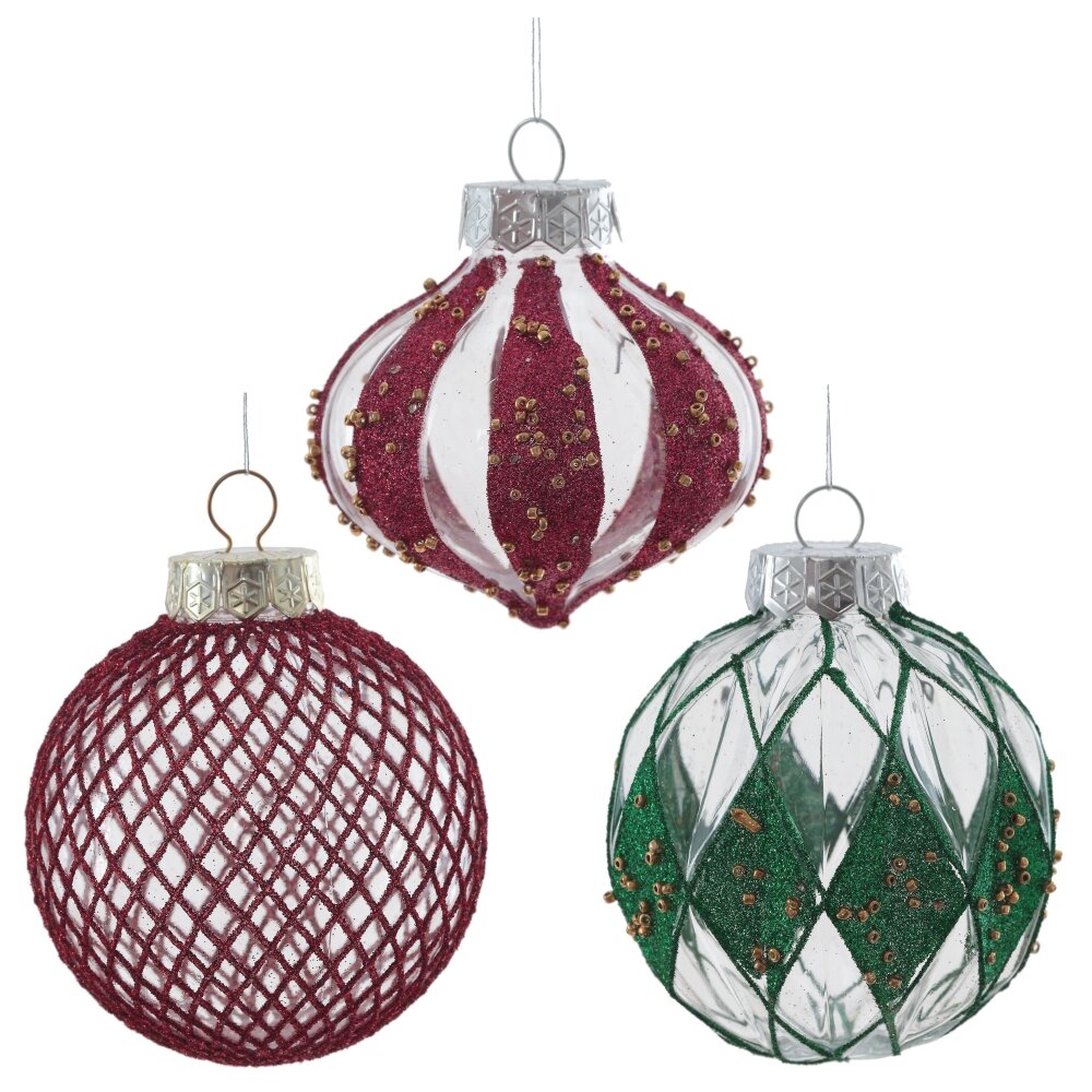 Набор из 9шт Украшение новогоднее 