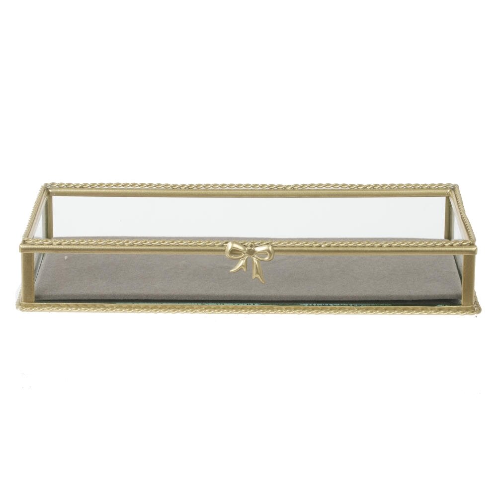 Поднос декоративный, L20,5 W10,5 H3,5 см