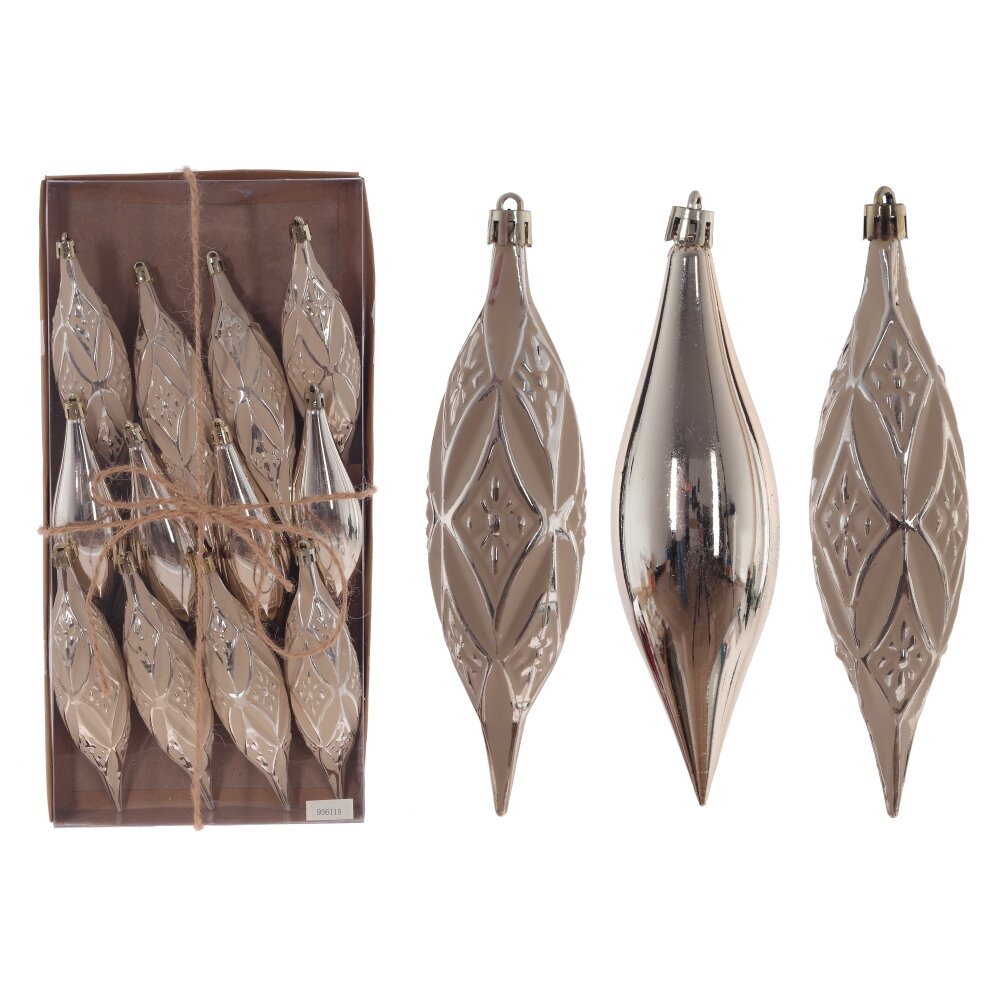 Набор из 12шт: Украшение новогоднее 