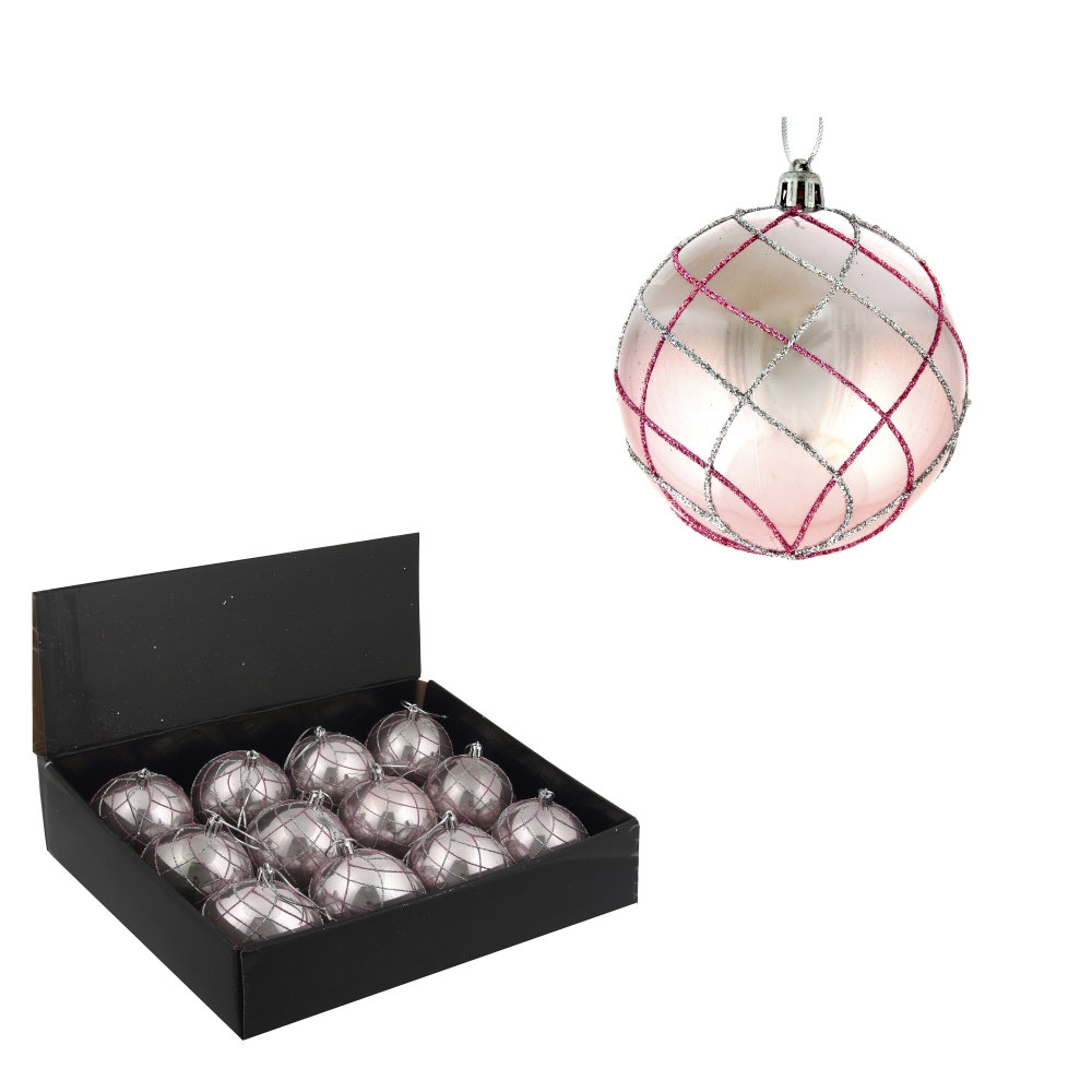 Набор из 12шт Украшение новогоднее Шар 