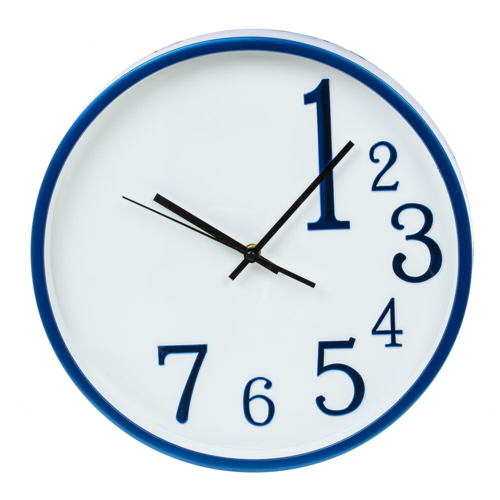 Часы настенные декоративные (1хАА, не прилаг.), L34 W5 H34 см
