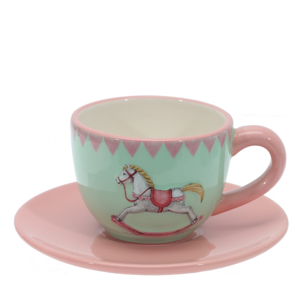 Набор чашка с блюдцем 