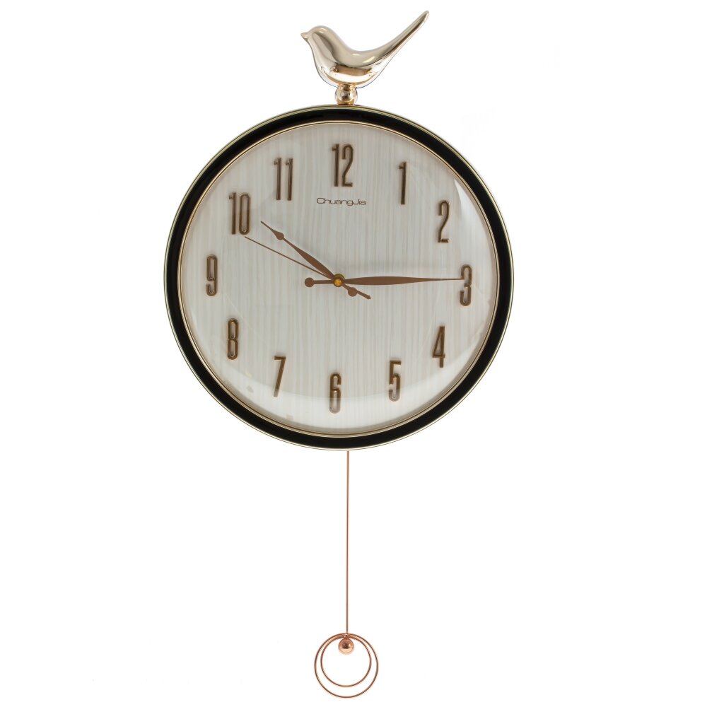 Часы настенные декоративные, L37 W6 H48 см, (2xАА не прилаг.)