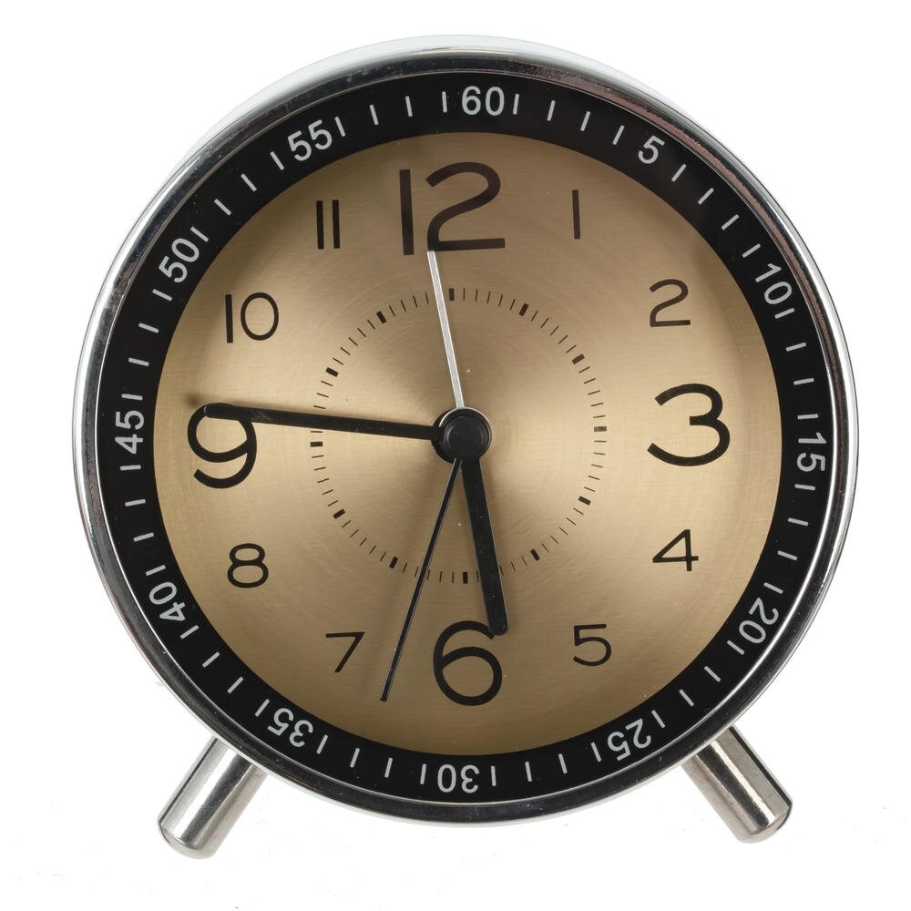 Будильник (2xАА н/п), L11 W5 H12 см