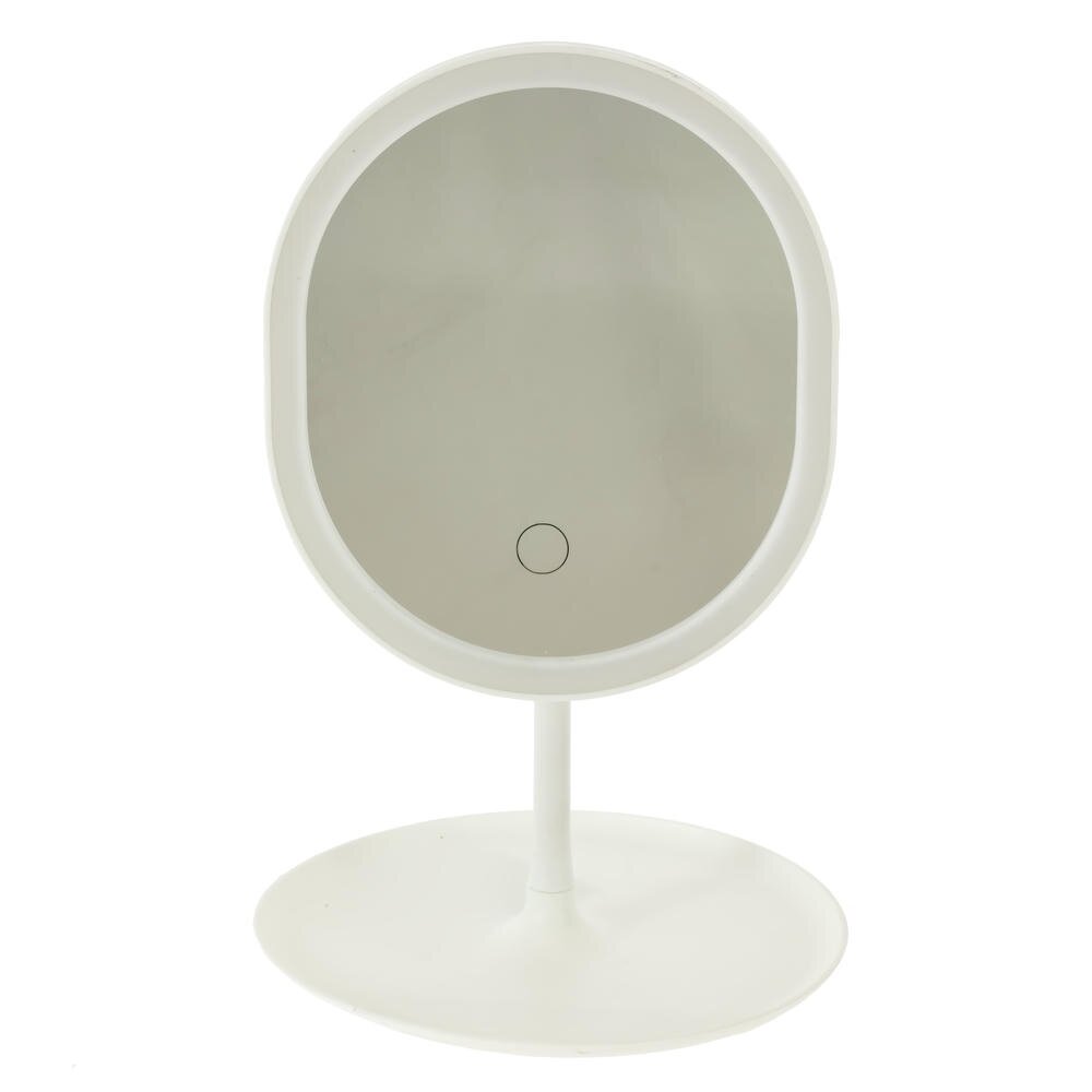 Зеркало настольное (подсветка USB 0,25м) , L18 W18 H28 см