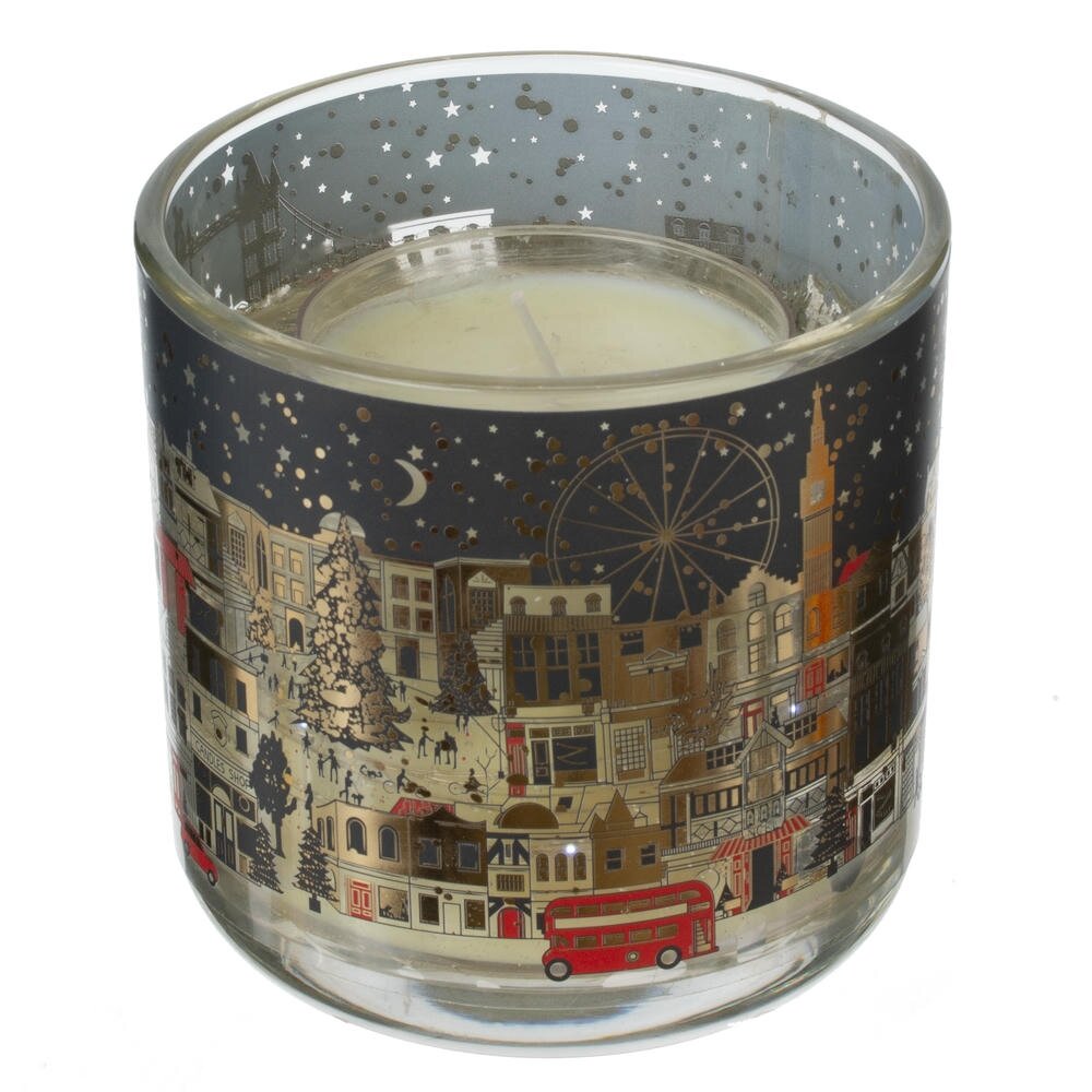 Свеча ароматическая с подсветкой, D 5.5 см, L10 W10 H10 см