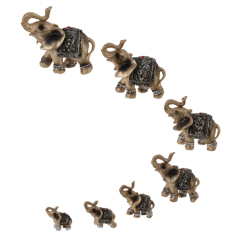 Набор из 7-ми фигурок декоративных Набор из 7-ми фигурок декоративных