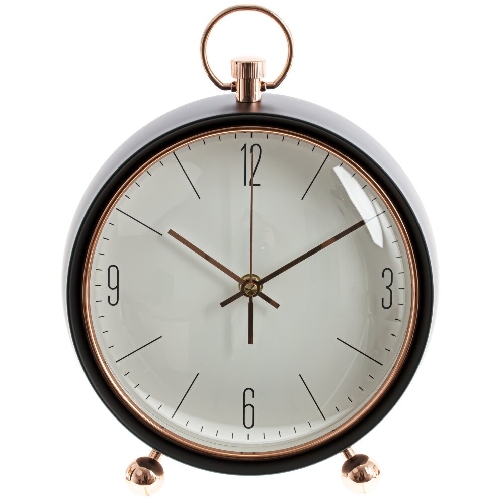 Часы настольные декоративные, L22 W9 H28 см, (1xАА не прилаг.)