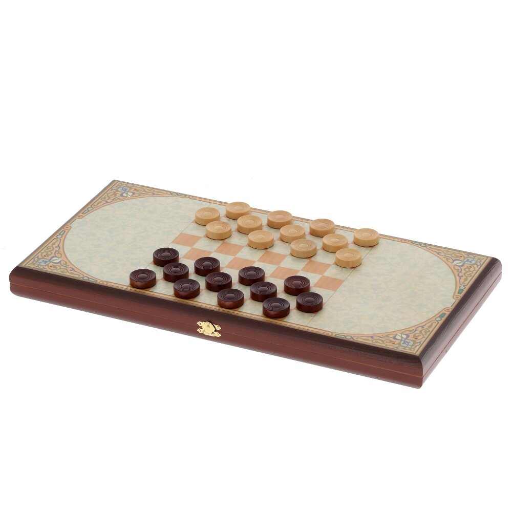 Игра настольная 2 в 1 ( шашки, нарды) 