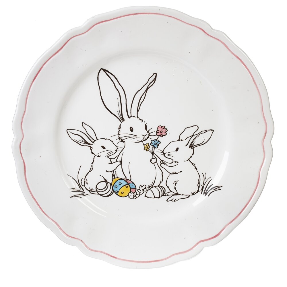 Тарелка, L25,5 W25,5 H2,5 см Тарелка, L25,5 W25,5 H2,5 см