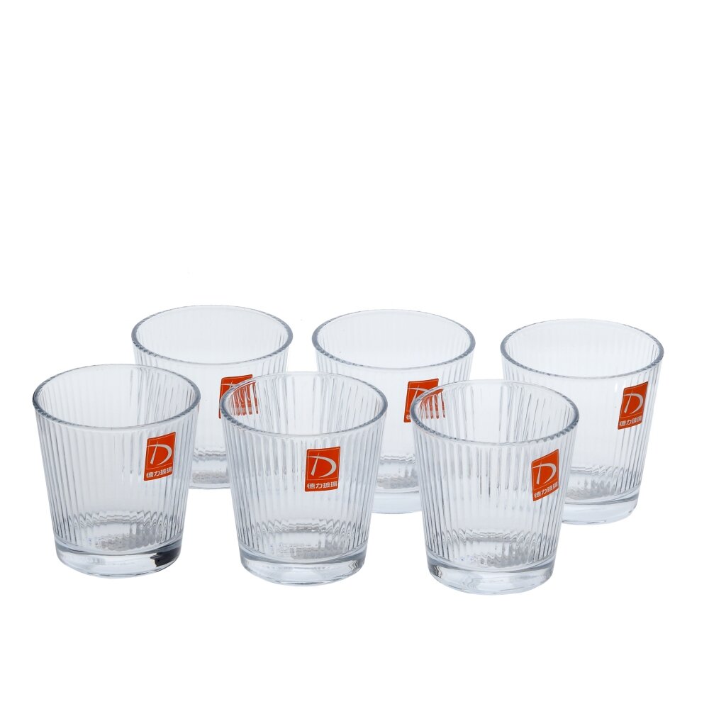 Набор из 6-ти стаканов, 280 мл, L27 W17,5 H9,5 см Набор из 6-ти стаканов, 280 мл, L27 W17,5 H9,5 см