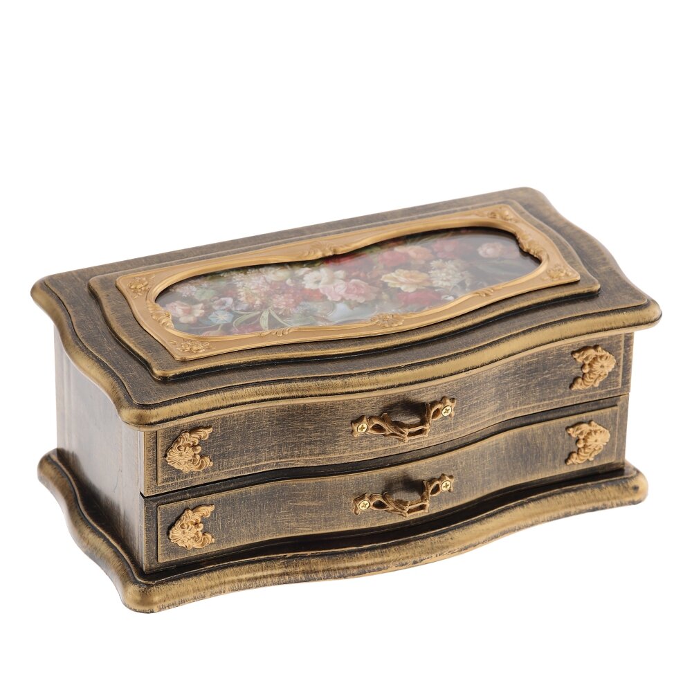 Шкатулка для украшений (музык.), L21 W11 H8,5 см