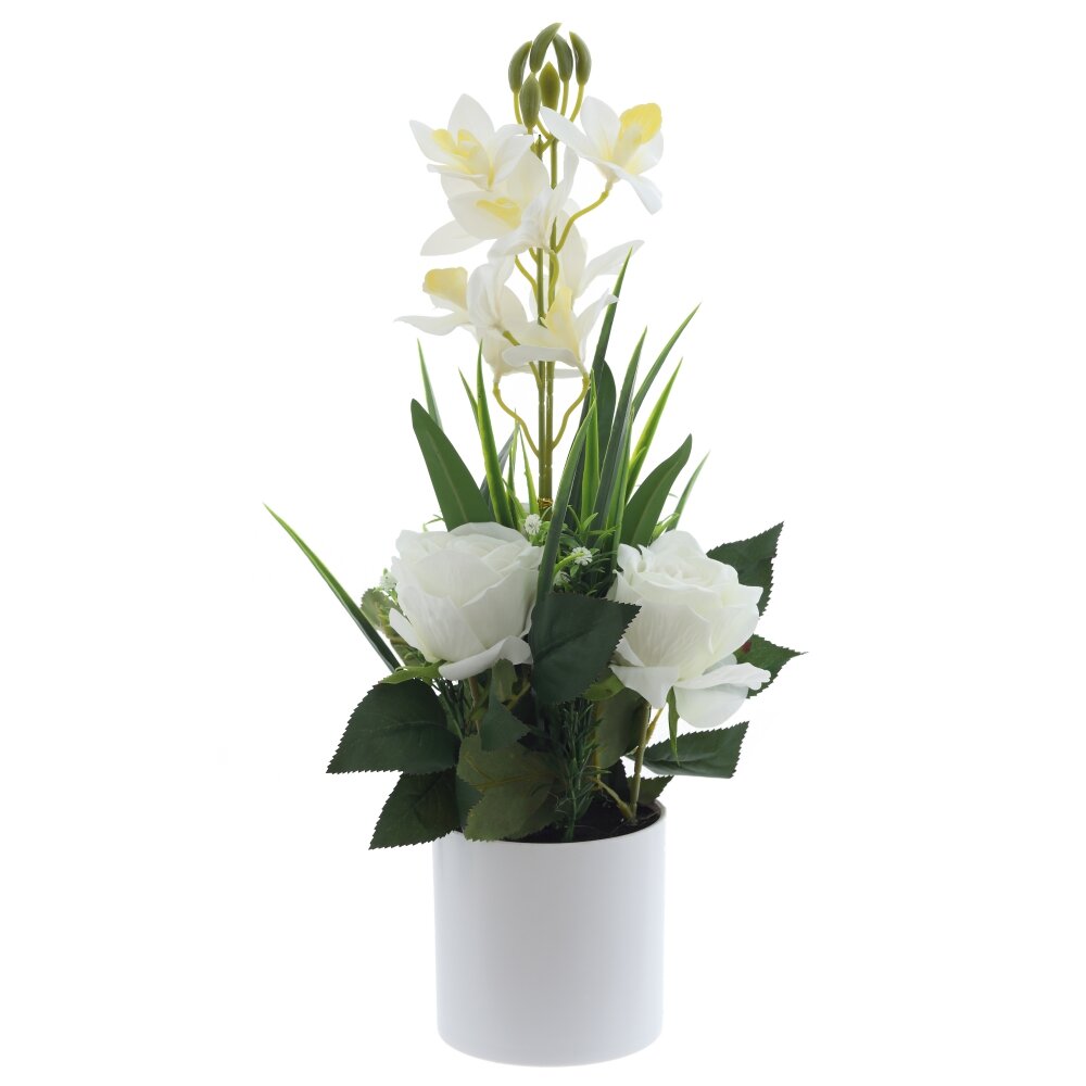 Цветочная композиция, L32 W32 H53 см