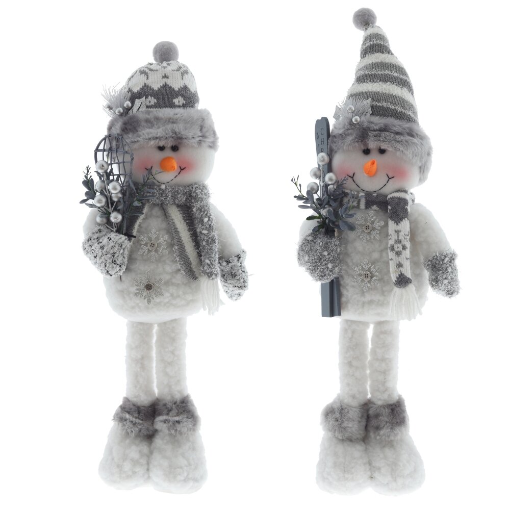 Снеговик, L22 W13 H60/57 см, 2в. Снеговик, L22 W13 H60/57 см, 2в.