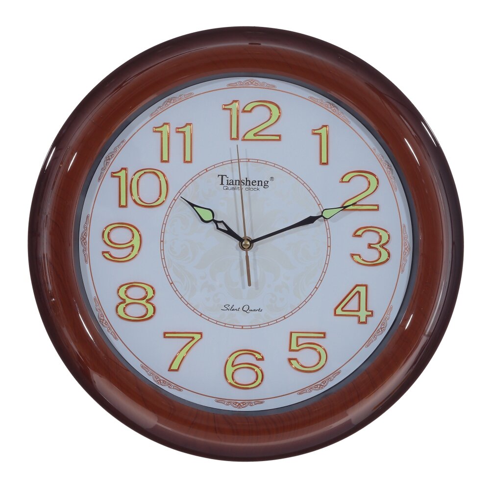 Часы настенные декоративные, L40 W4 H40 см, (1xАА не прилаг.)