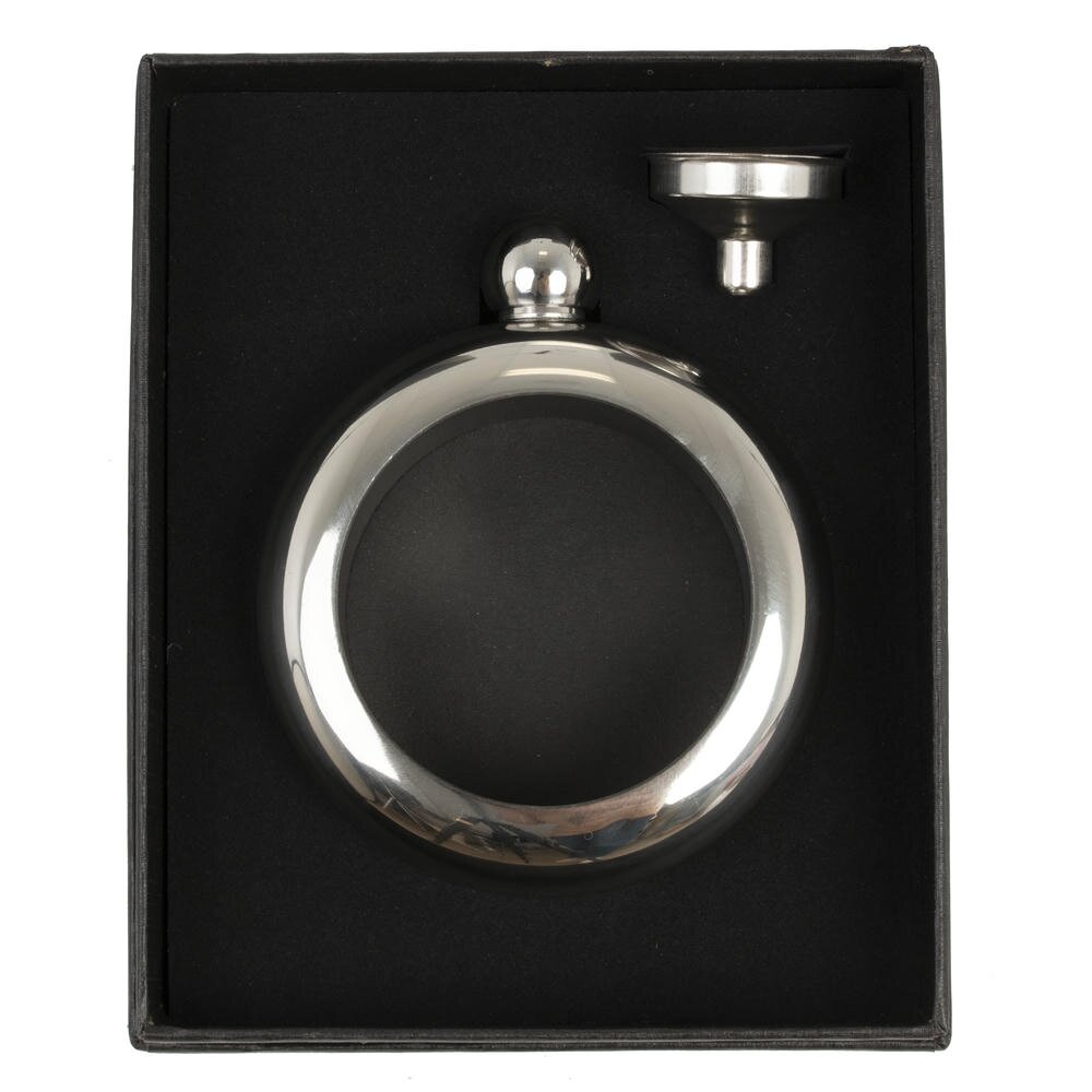 Набор подарочный (фляжка 100 мл, воронка) , L14 W4 H17 см Набор подарочный (фляжка 100 мл, воронка) , L14 W4 H17 см