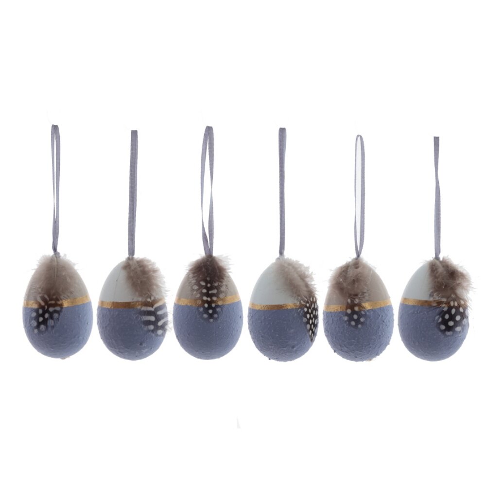 Набор из 6-ти изделий декоративных подвесных 