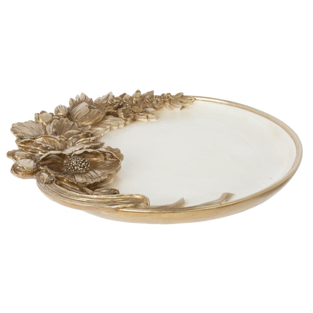 Блюдо декоративное, L24 W23 H3 см Блюдо декоративное, L24 W23 H3 см