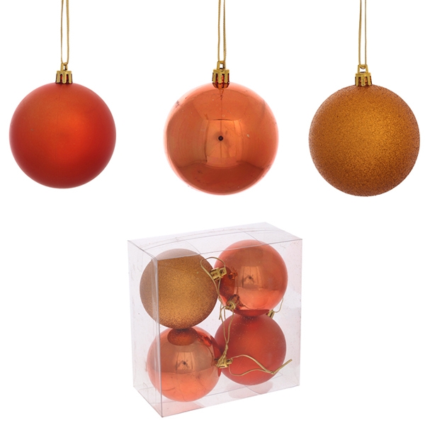 Набор из 4шт Украшение новогоднее Шар Набор из 4шт Украшение новогоднее Шар