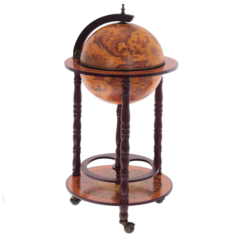 Глобус-бар, L44 W44 H87 см Глобус-бар, L44 W44 H87 см