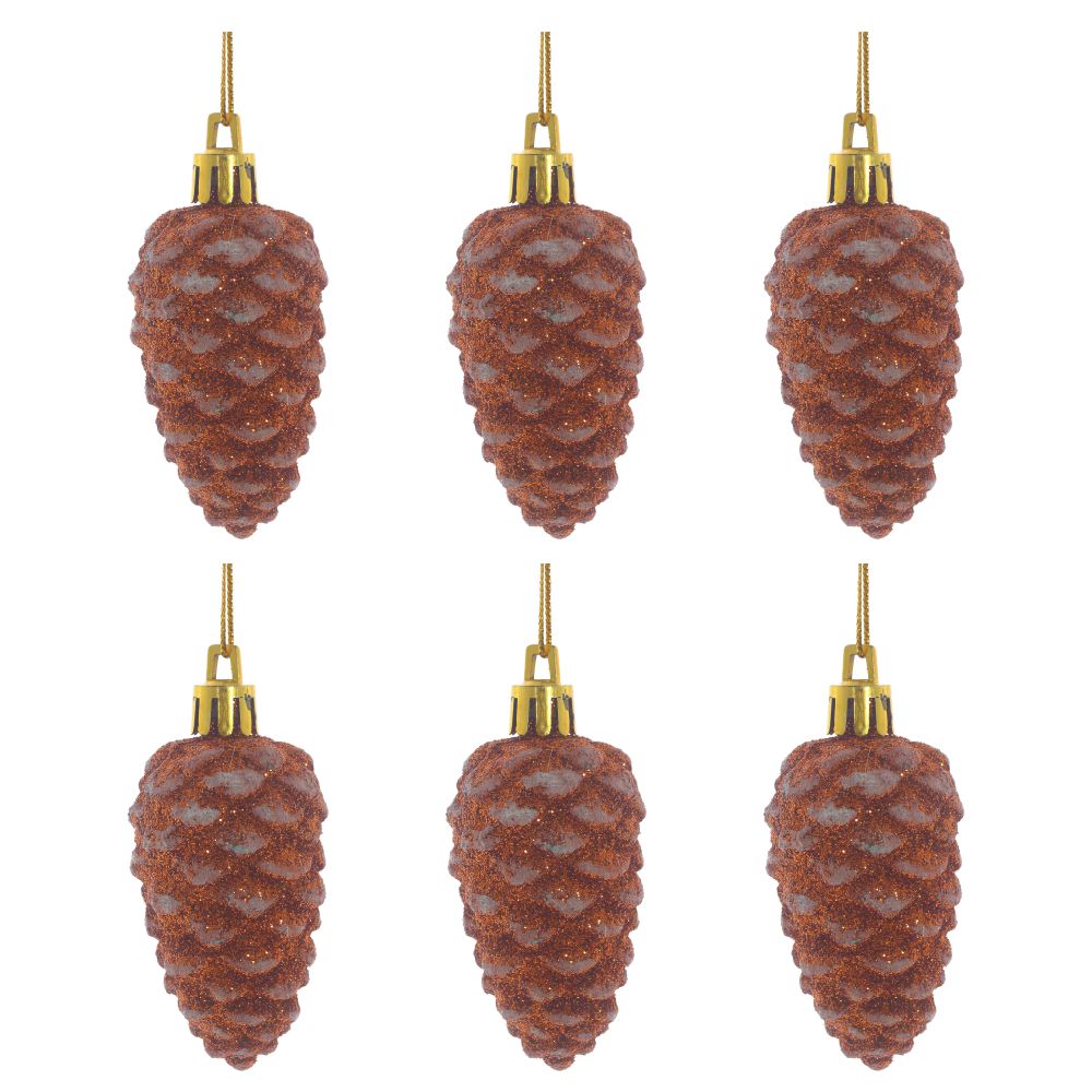 Набор из 6шт Украшение новогоднее Набор из 6шт Украшение новогоднее