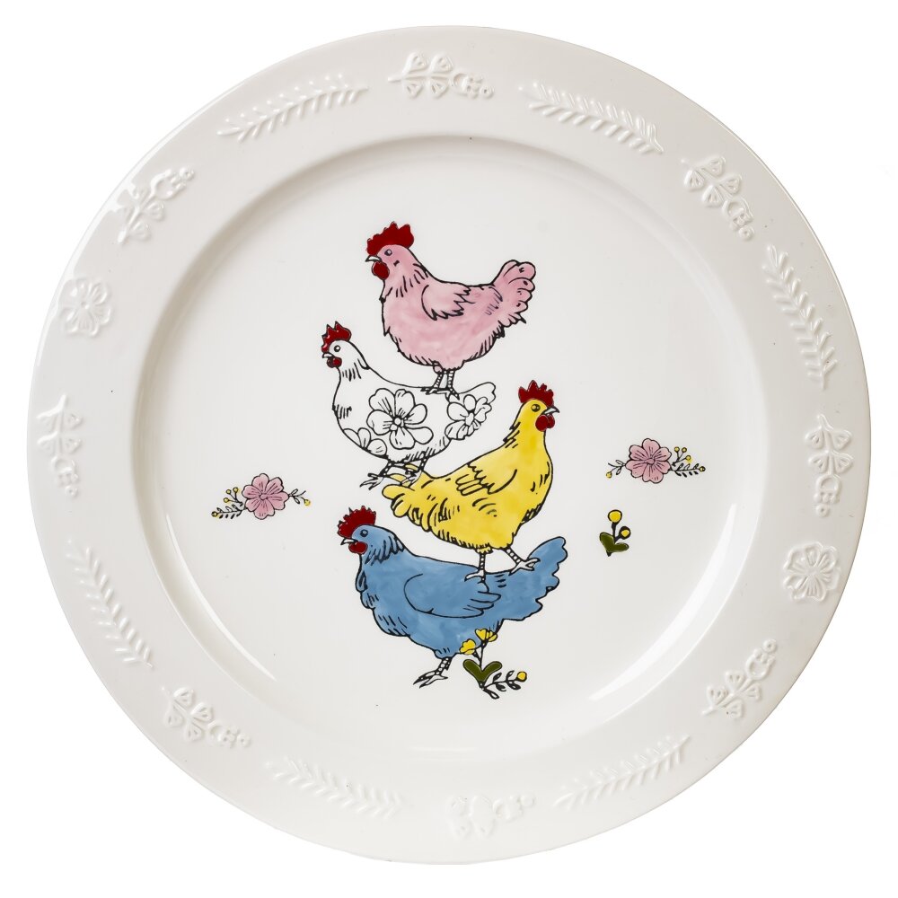 Тарелка, L26 W26 H1,5 см Тарелка, L26 W26 H1,5 см