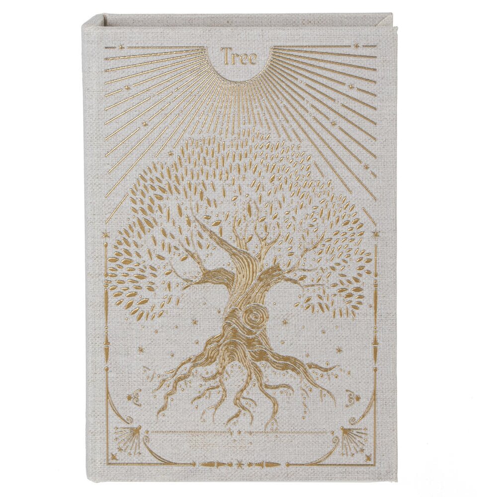 Шкатулка-книга с кодовым замком, L18 W6,5 H27 см