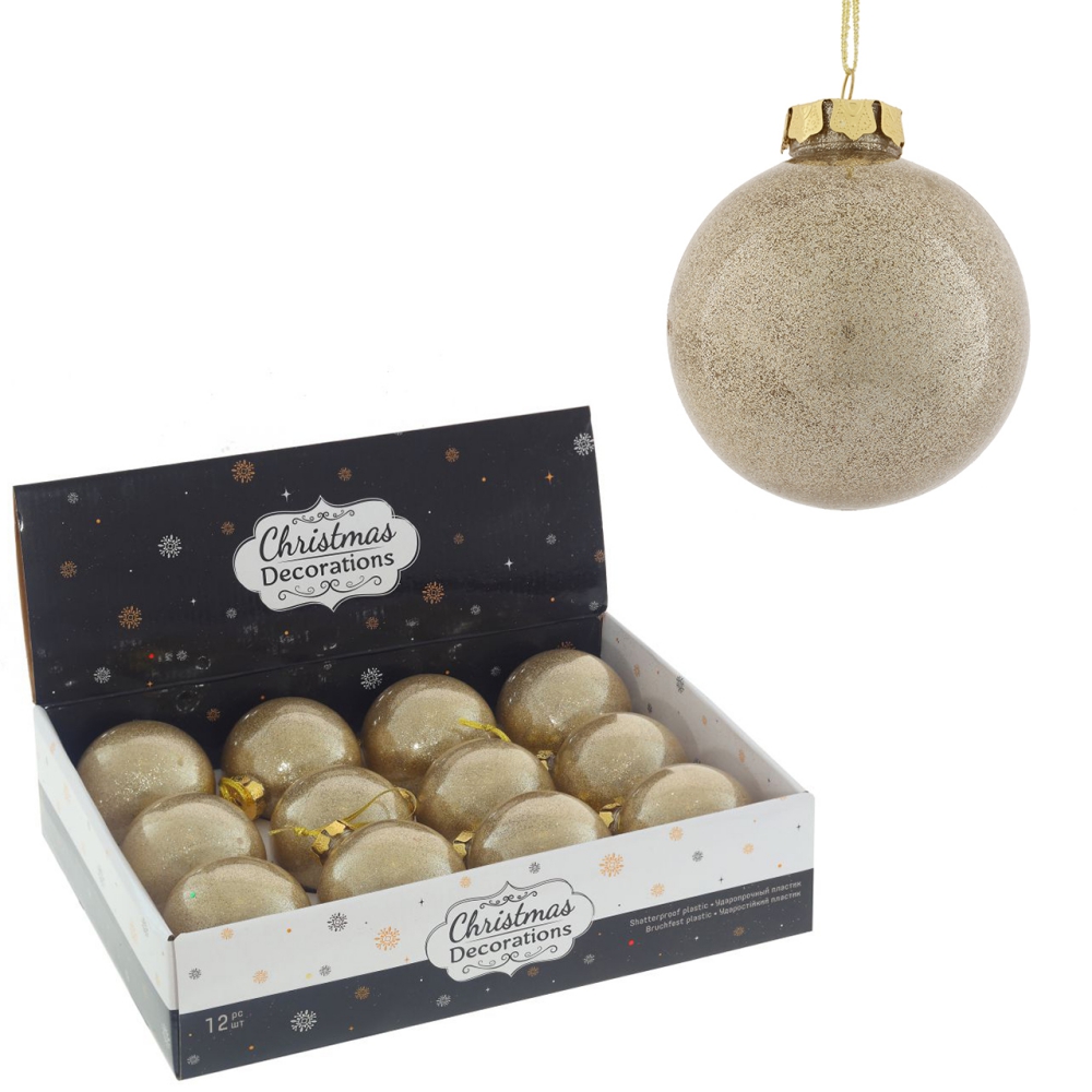 Набор из 12шт Украшение новогоднее 